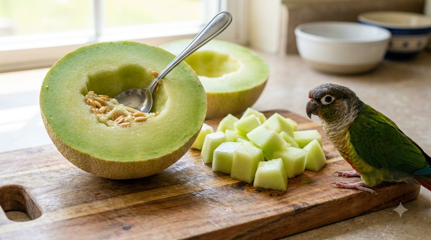 Can Parrots Eat Honeydew? Everything You Need to Know Before Sharing It