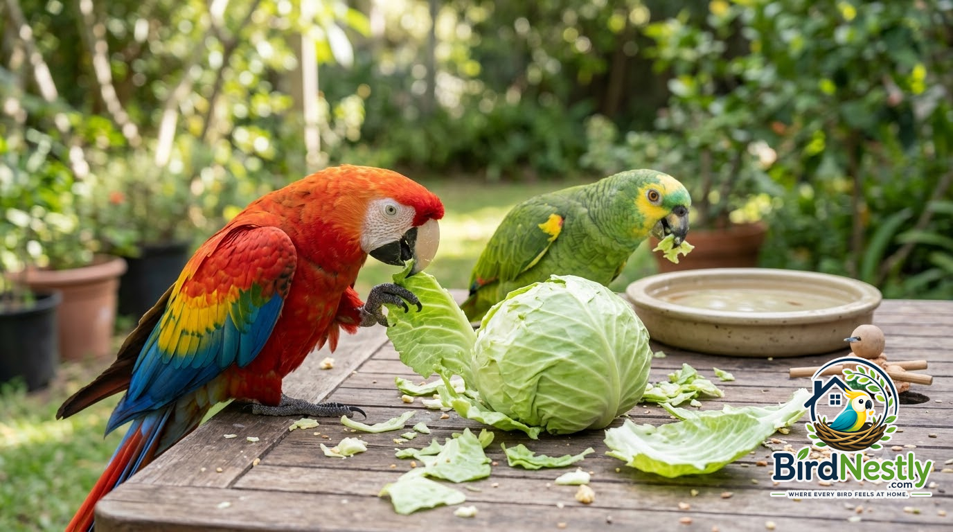 Can Parrots Eat Cabbage? What Owners Should Know Before Sharing It
