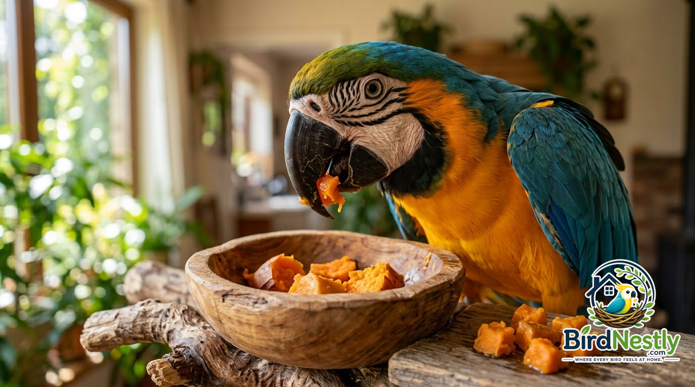 Can Parrots Eat Sweet Potato? What Parrot Owners Should Know