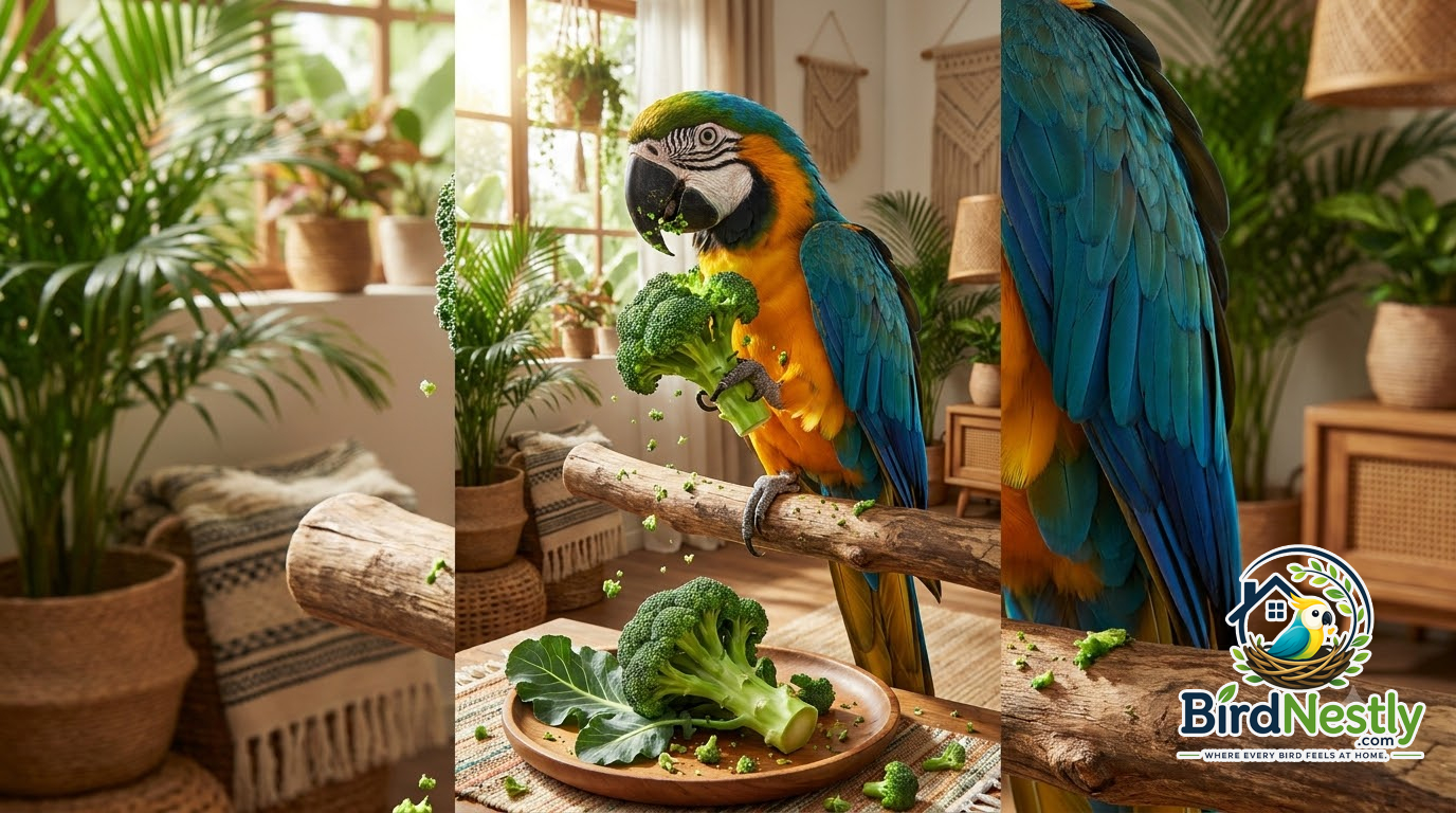 Can Parrots Eat Broccoli? What Owners Should Know Before Serving It